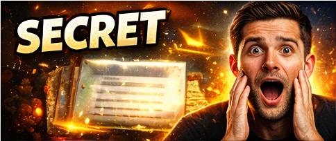 Mysterious glowing object thumbnail with SECRET text