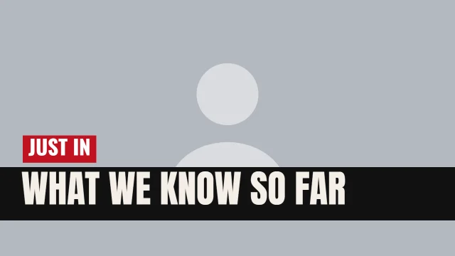 News YouTube thumbnail template: Headline Bar layout in the Newsprint colourway, sample words "WHAT WE KNOW SO FAR JUST IN", with 1 empty photo slot (Your photo)