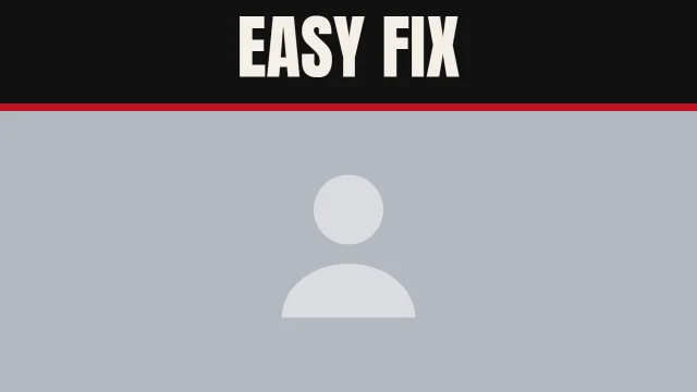 Tutorial YouTube thumbnail template: Top Bar layout in the Newsprint colourway, sample words "EASY FIX", with 1 empty photo slot (Your photo)